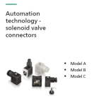 Solenoid Valve Connectors - Automation Technology